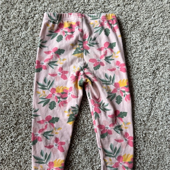 Toddler gir 2-piece fall outfit Long Sleeve top floral Leggings – Size 18 Months - Picture 12 of 12